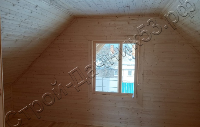 4 Каркасно-щитовой дом Д-89, 7х7м, 89 М², Тульская область, Киреевский район, г. Липки. (1)